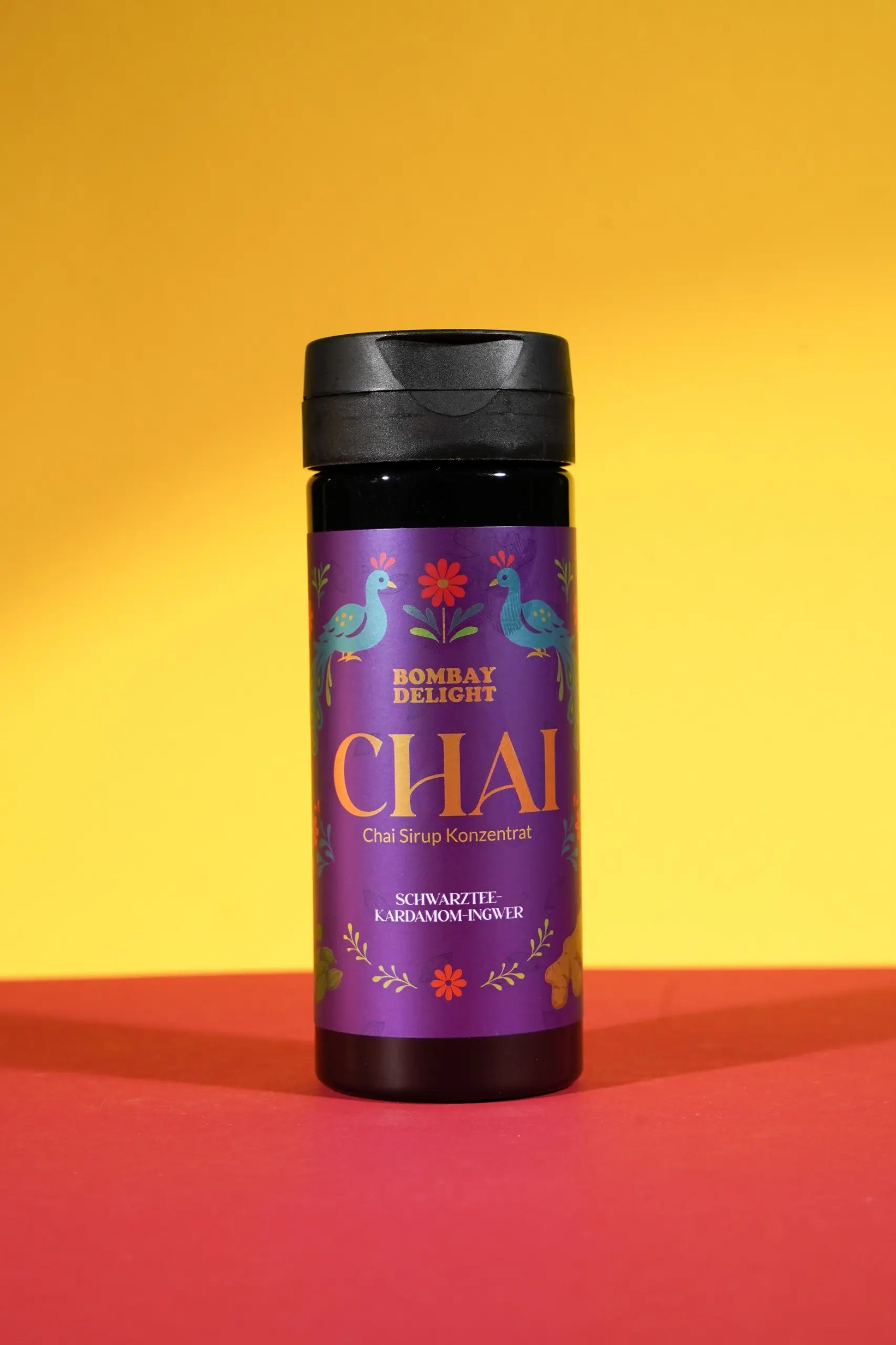Bombay Delight Chai Sirup Konzentrat SCHWARZTEE-KARDAMOM-INGWER